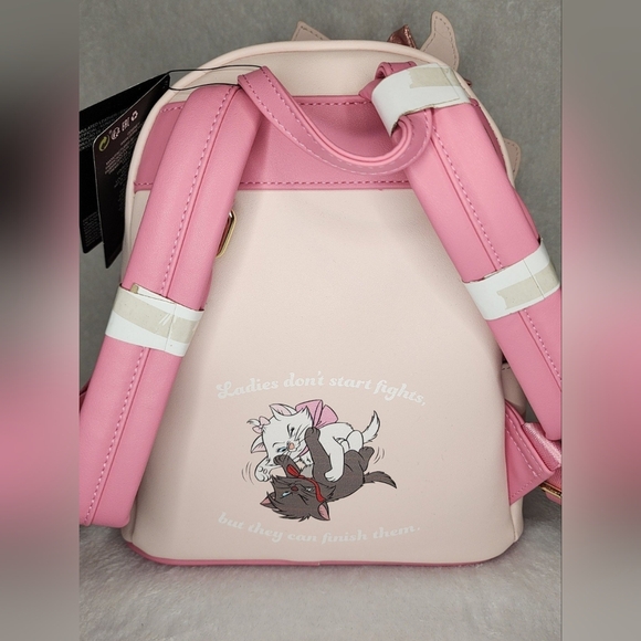 Loungefly The Aristocats Sassy Marie Cosplay Mini Backpack & Wallet NWT - Picture 5 of 9